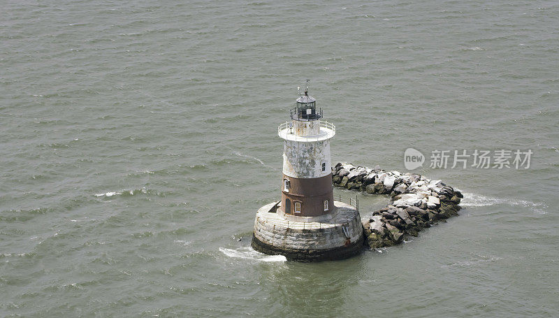 新泽西州罗宾斯礁灯塔站(Robbins Reef Light Station